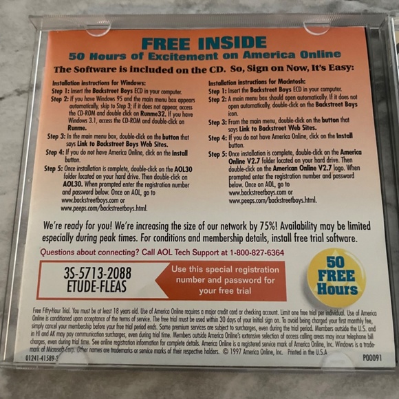 Backstreet Boys - Backstreet Boys Enhanced CD - Picture 2 of 7